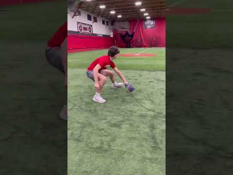 Making Backhanded Play At Shortstop In Our Elite Middle Infield Class ⚾️