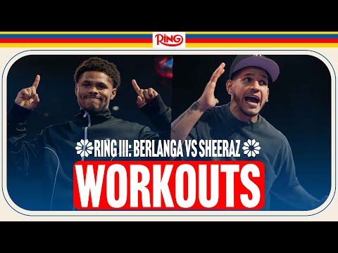 EDGAR BERLANGA HEATED! Ring III Open Workouts | HIGHLIGHTS