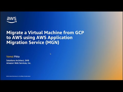 Migrate a Virtual Machine from GCP to AWS using AWS Application Migration Service (MGN)