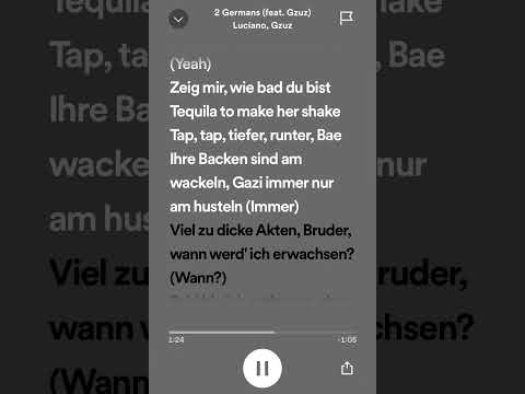 Luciano, Gzuz - 2 Germans (Lyrics)