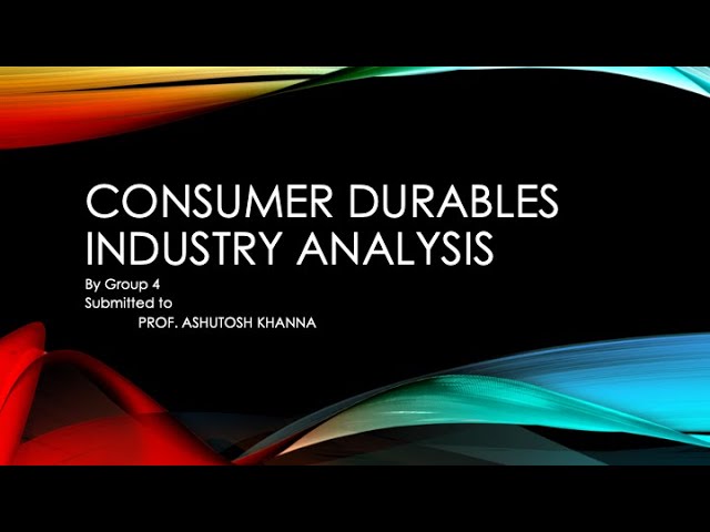 what-companies-are-in-the-consumer-durables-field