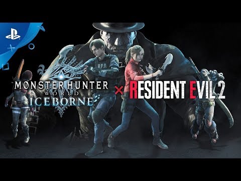 Monster Hunter World: Iceborne - Colaboração com Resident Evil 2 | PS4