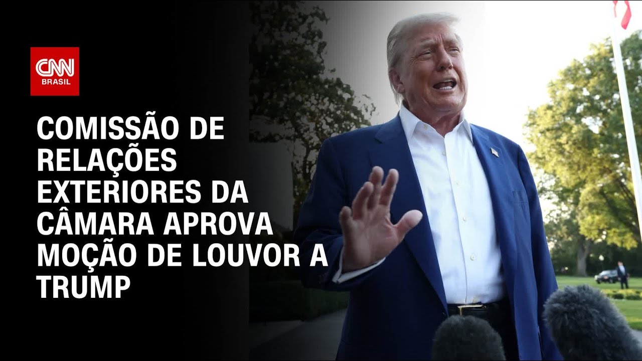 Câmara aprova moção de louvor a Trump no dia em que ele anuncia tarifas ao Brasil | CNN ARENA