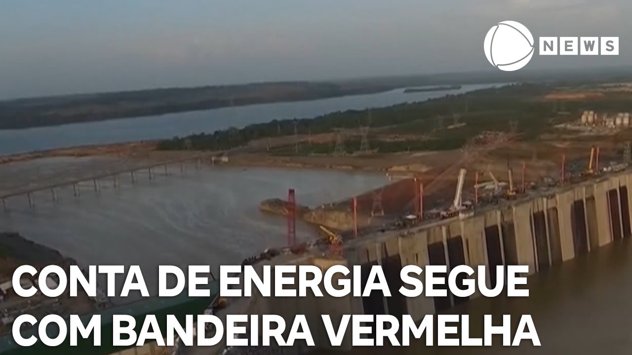 Conta de energia seguirá com bandeira vermelha em julho