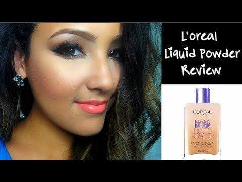 NEW L'oreal Magic Liquid Powder First Impression Review + Demo - UCEZtkE45zjun9zROKtcqOcQ