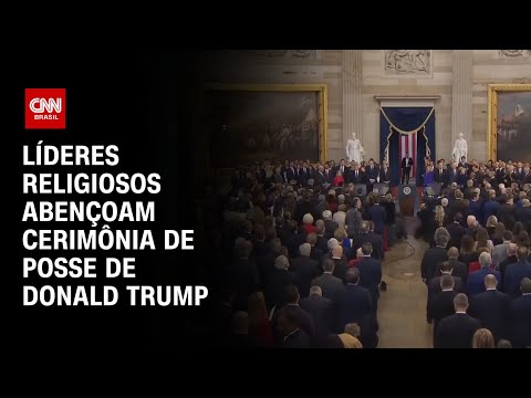 Líderes religiosos abençoam cerimônia de posse de Donald Trump | CNN NA POSSE DE TRUMP