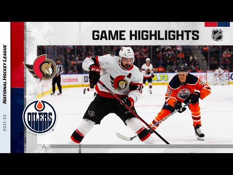 Senators @ Oilers 1/15/22 | NHL Highlights