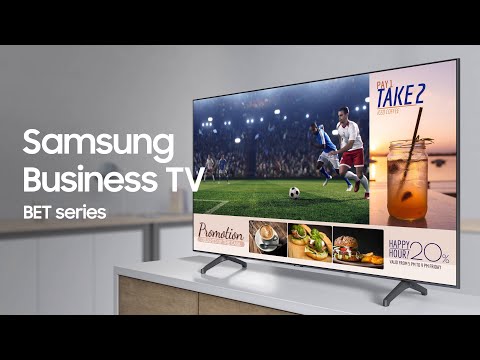 Samsung Business TV: A TV built for your business | Samsung