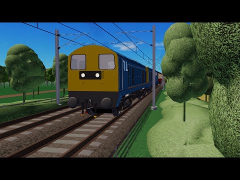 A Few Trains At: Albicroft Level Crossing (Roblox)