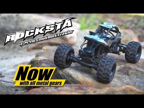 Basher Rocksta 1/24 4WS Mini Rock Crawler - HobbyKing Product Video - UCkNMDHVq-_6aJEh2uRBbRmw