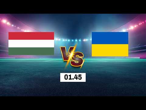 LIVE 🔴 Hungary vs Ukraine | UEFA Nations League 2026 | Live Score