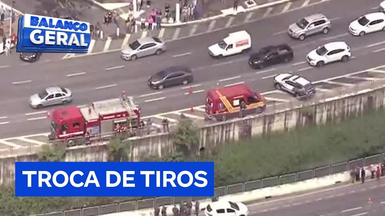 Troca de tiros deixa dois criminosos mortos em avenida na zona sul de São Paulo