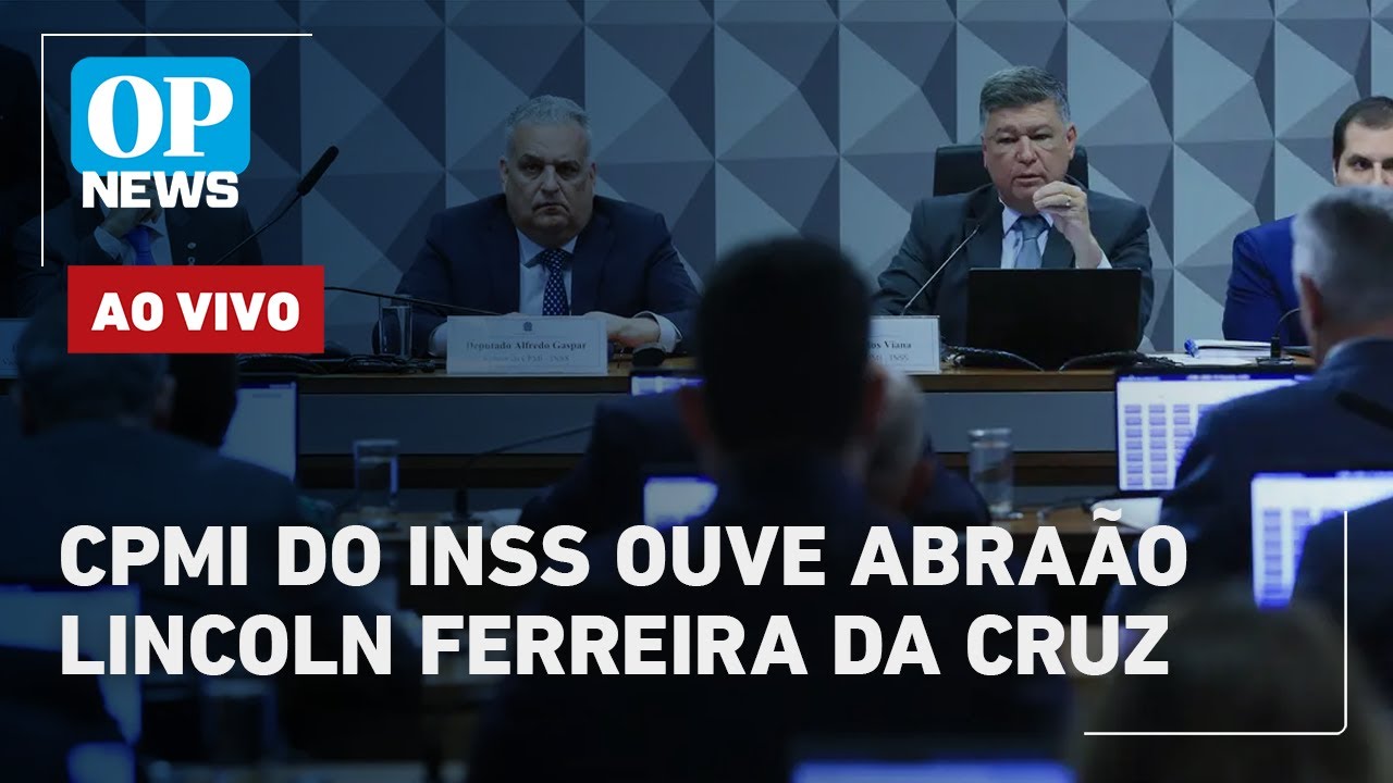 🔴CPMI do INSS ouve Abraão Lincoln Ferreira da Cruz presidente da confederação de pescadores AO VIVO