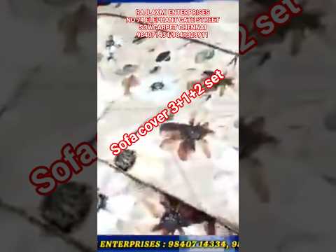 latest sofacover shop at sowcarpet Chennai #sofacovers#carpet #cushioncovers #curtains#carpetdecor #