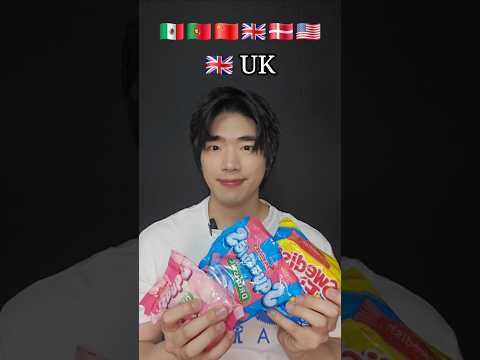 World snack mukbang #asmr #emojichallenge