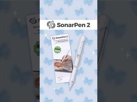 【SonarPen2】Pressure-sensitive! Found an ultimate stylus for iPad!?【GreenBulb】