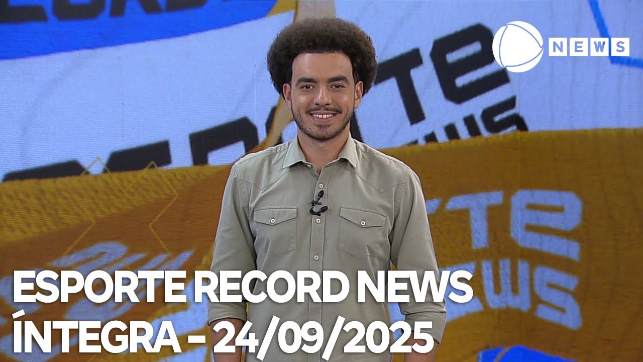 Esporte Record News   24092025