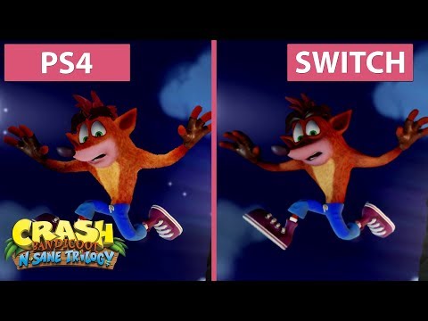 Crash Bandicoot – PS4 vs. Switch Frame Rate Test & Graphics Comparison N. Sane Trilogy - UCy1-UfHBaFlQHDLNU9lYiyQ