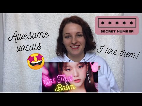 Vidéo SECRET NUMBER _ Got That Boom MV REACTION
