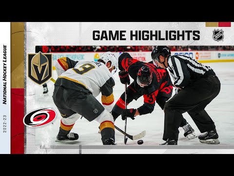 Golden Knights @ Hurricanes 3/11 | NHL Highlights 2023
