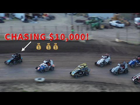 The A Class Clash! | Can we make it to the $10,000 main? | US-24 Speedway - dirt track racing video image