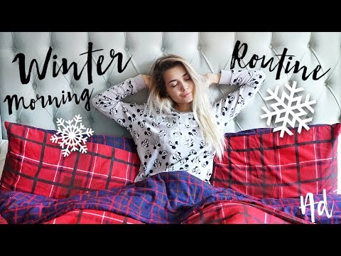 MY WINTER MORNING ROUTINE 2017! - UCBKFH7bU2ebvO68FtuGjyyw