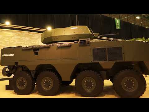 Otokar from Turkey presents its full range of wheeled and tracked armored vehicles at IDEF 2021
