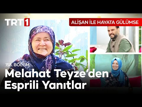 Tüm Zorluklara Esprili Bir Dil ile Bakan Melahat Teyze - Alişan ile Hayata Gülümse 158. Bölüm