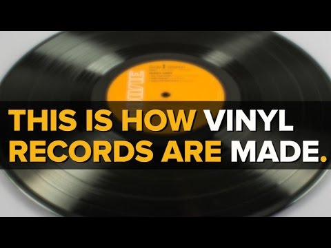 How vinyl records are made - UCOmcA3f_RrH6b9NmcNa4tdg