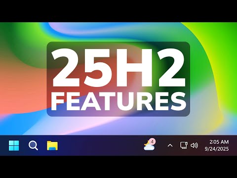 New Windows 11 25H2 Features – Live Wallpaper, New Settings, New Drag Tray and more (How to Enable)
