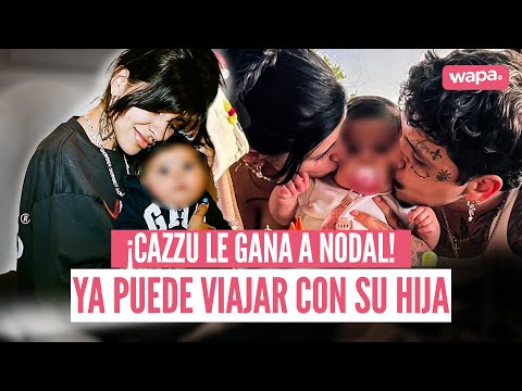 ¿Cazzu da zarpazo a Nodal? 👀 habría logrado “permiso” especial para que su hija Inti pueda viajar ✈️