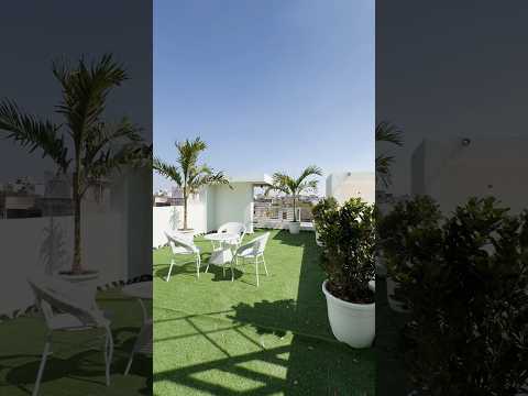 rooftop garden of 2 crore villa #rooftop #interiordesign #homedesign #home