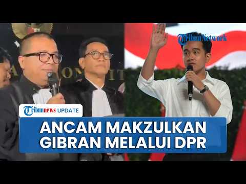Gugatannya Ditolak MK, Denny Indrayana Ancam Makzulkan Gibran Lewat <strong>DPR</strong> jika Tak Mundur dari Wapres