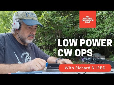 Low Power Morse Code Ham Radio Activities