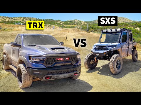 Off-Road Showdown: Modified TRX vs Polaris Ranger UTV