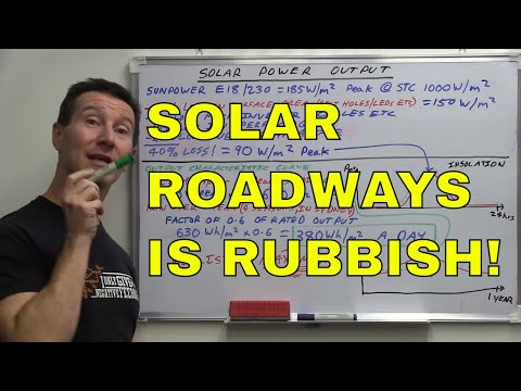 EEVblog #632 - Solar Roadways Are BULLSHIT! - UC2DjFE7Xf11URZqWBigcVOQ