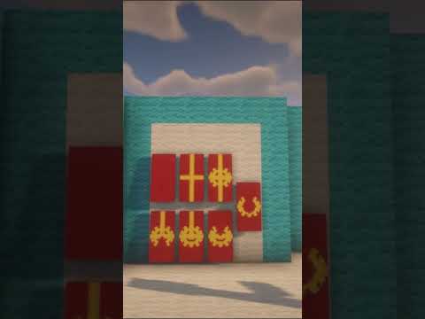 Global banners in minecraft || WASP Life hacks|| #Shorts