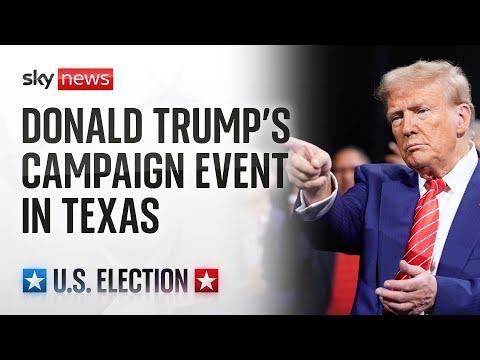 Republican presidential candidate Donald Trump holds campaign event Austin, Texas