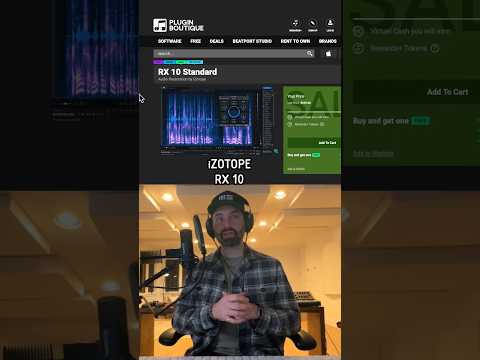 My Favorite Black Friday Plugins: iZotope RX 10 Standard 🔥 #shorts