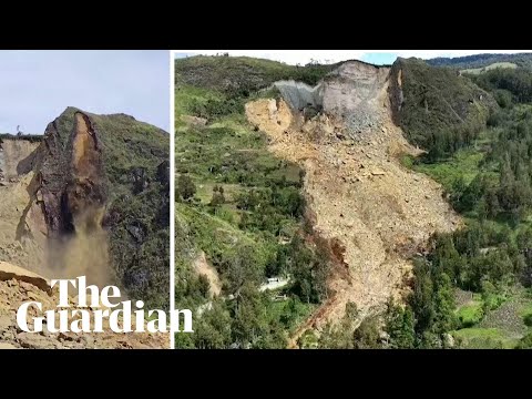 Hundreds killed after landslide flattens remote Papua New Guinea village