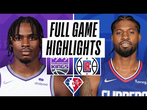 KINGS at CLIPPERS | FULL GAME HIGHLIGHTS | April 9, 2022 video clip 