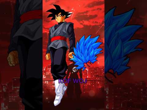 Dragon Ball Goku Black in Different Forms Part 2 🔥 #dbs #goku #viralvideo #shorts