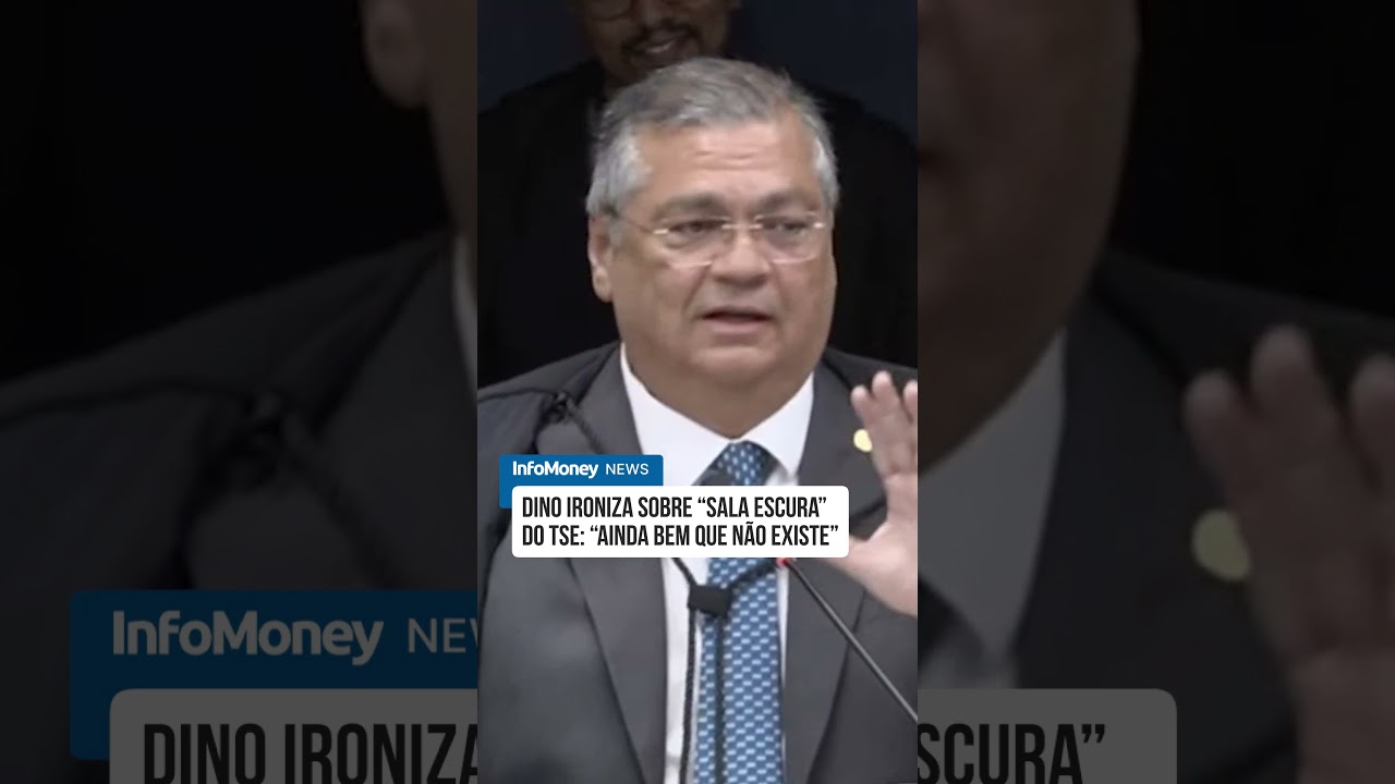 Dino ironiza sobre sala escura do TSE ainda bem que não existe | InfoMoney News