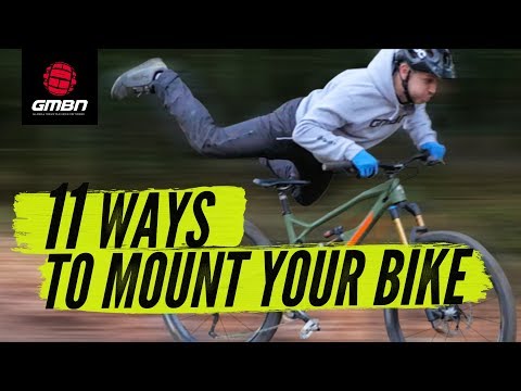 11 Cool Ways To Get On Your Bike