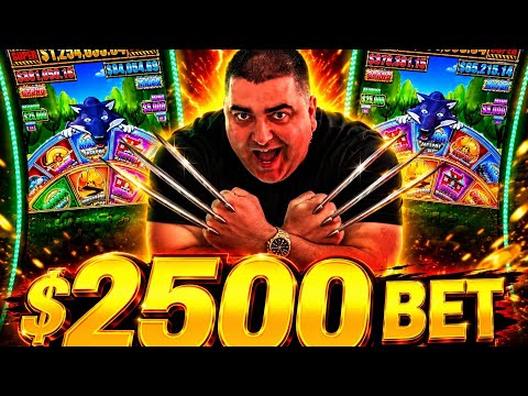 $2,500 Max Bet BONUS & EPIC Comeback  PART-1