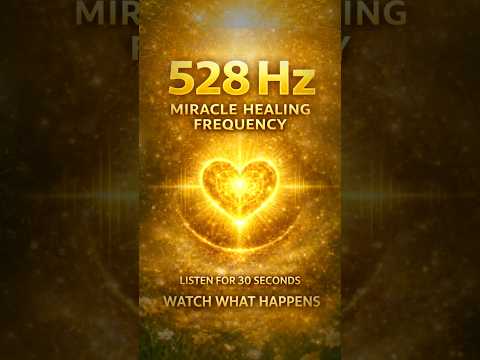 💛 This is the Miracle Healing Frequency — 528Hz Solfeggio