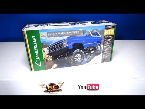 RC ADVENTURES - Unboxing the Vaterra 1/10 1986 Chevrolet K-5 Blazer Ascender 4WD Kit - Build Video 1 - UCxcjVHL-2o3D6Q9esu05a1Q