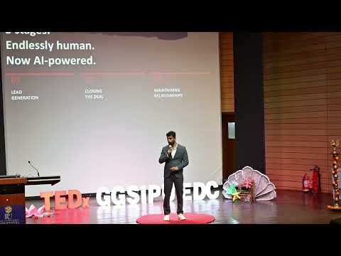 AI+Sales: How Agentic AI Is Reshaping Every Stage Of Sales Process | Nikhil Mhatre | TEDxGGSIPU EDC