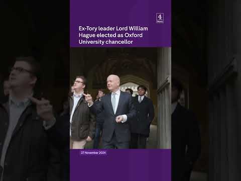 Ex-Tory leader is new Oxford Uni chancellor