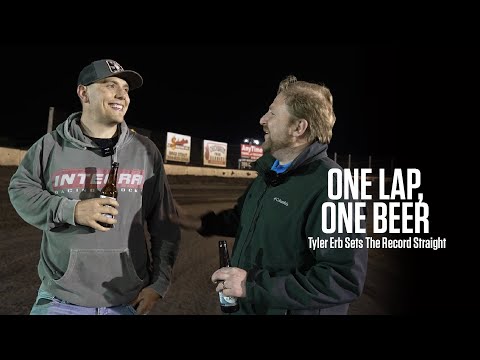 One Lap, One Beer: Tyler Erb Returns - dirt track racing video image